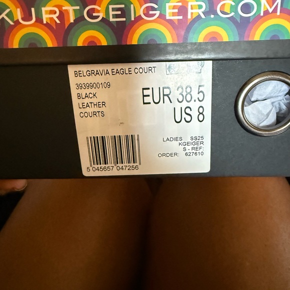 Black Leather Belgravia Courts